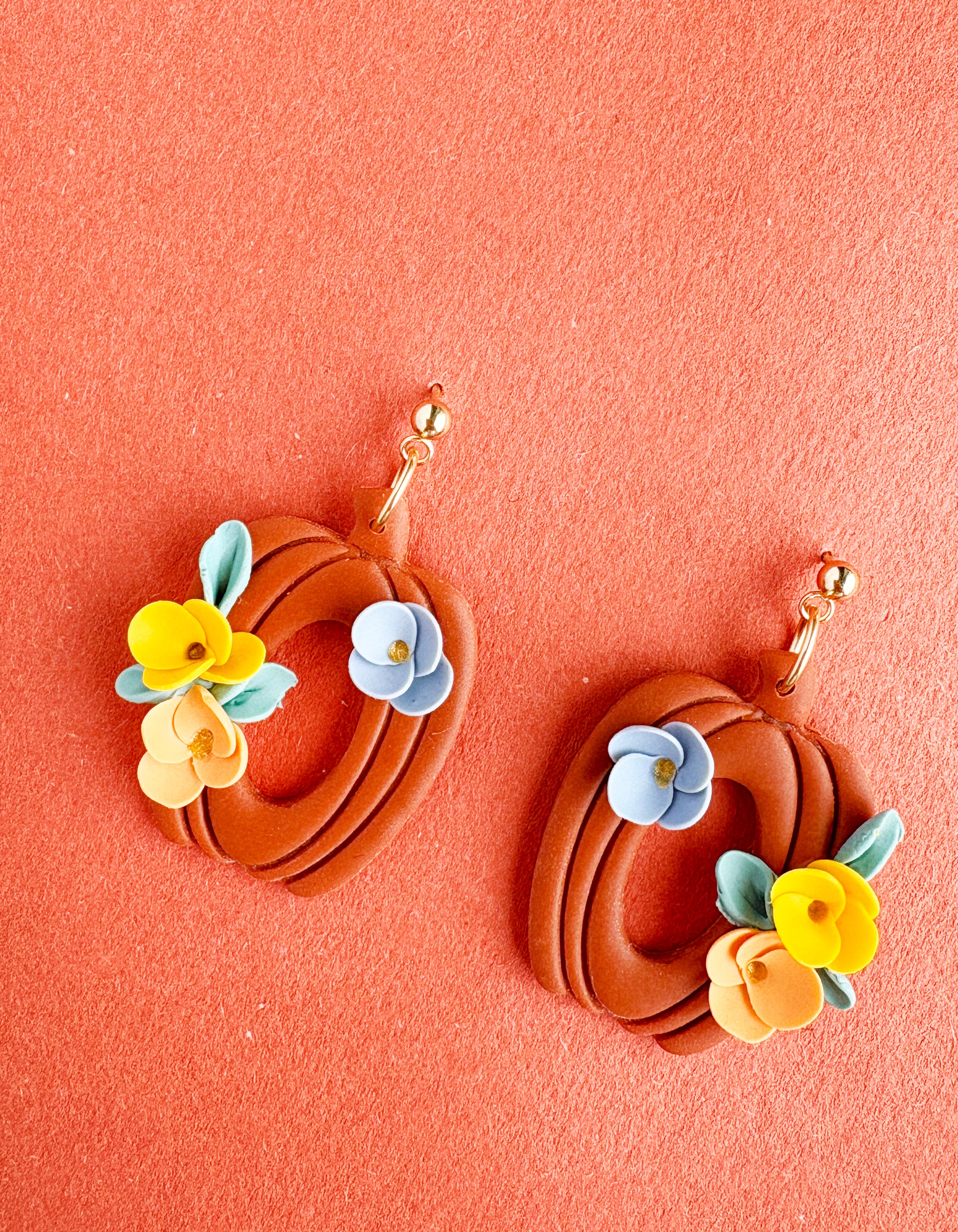 Kolczyki Blossom Pumpkin