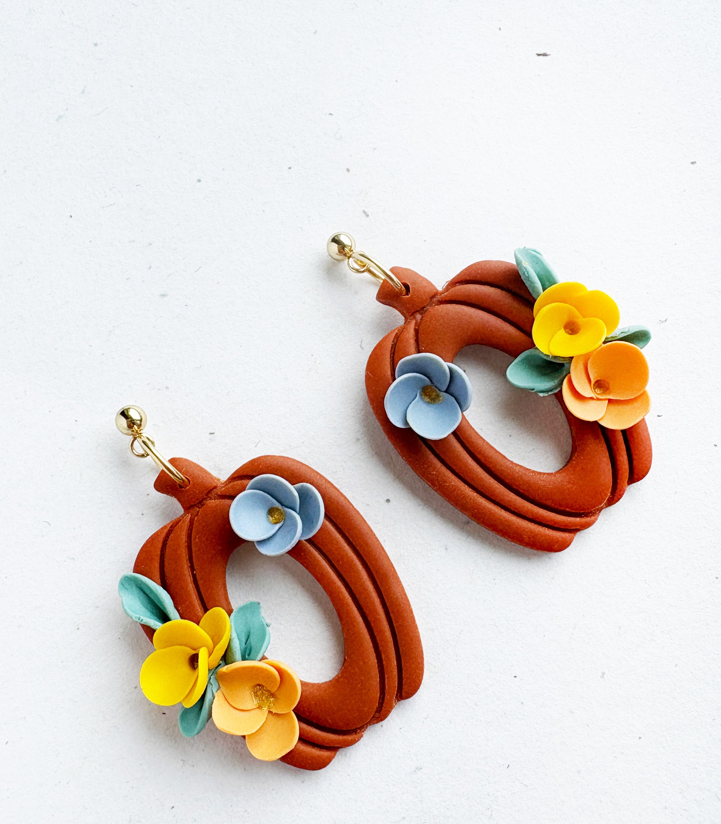 Kolczyki Blossom Pumpkin