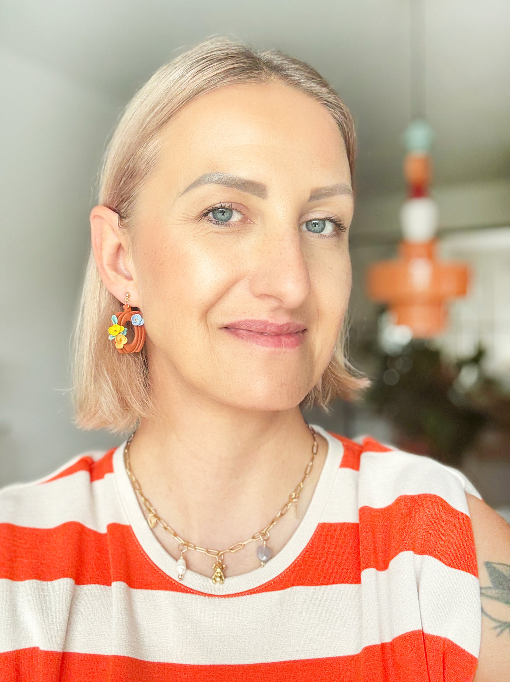 Kolczyki Blossom Pumpkin