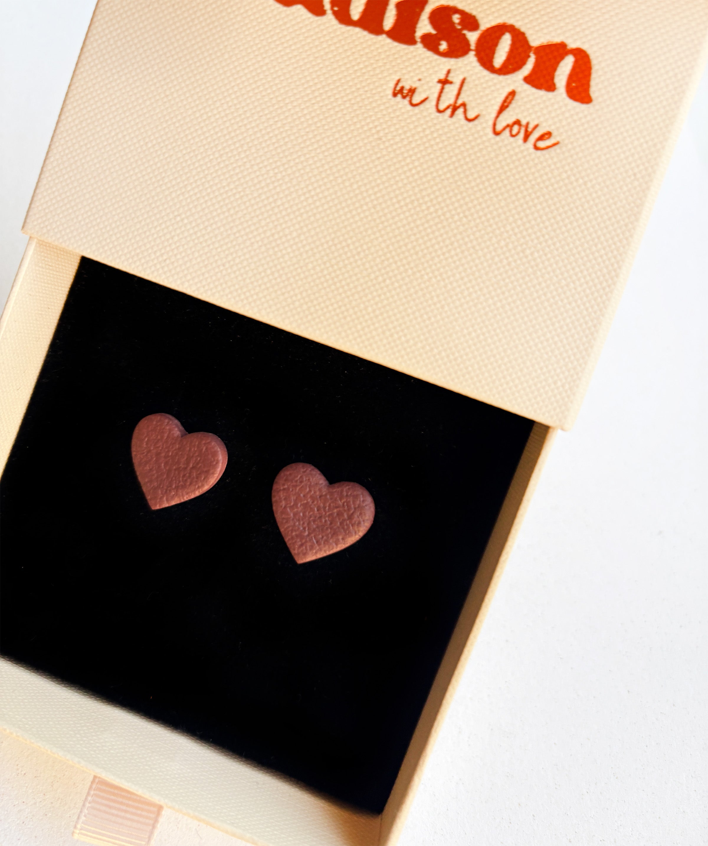 Kolczyki Heart Chocolate