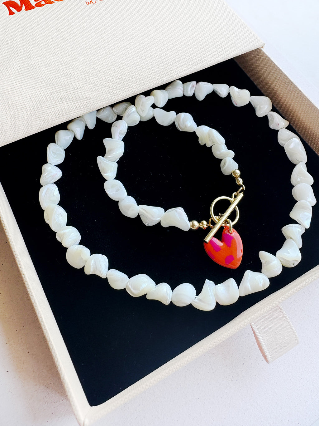 Naszyjnik Orange Bloom