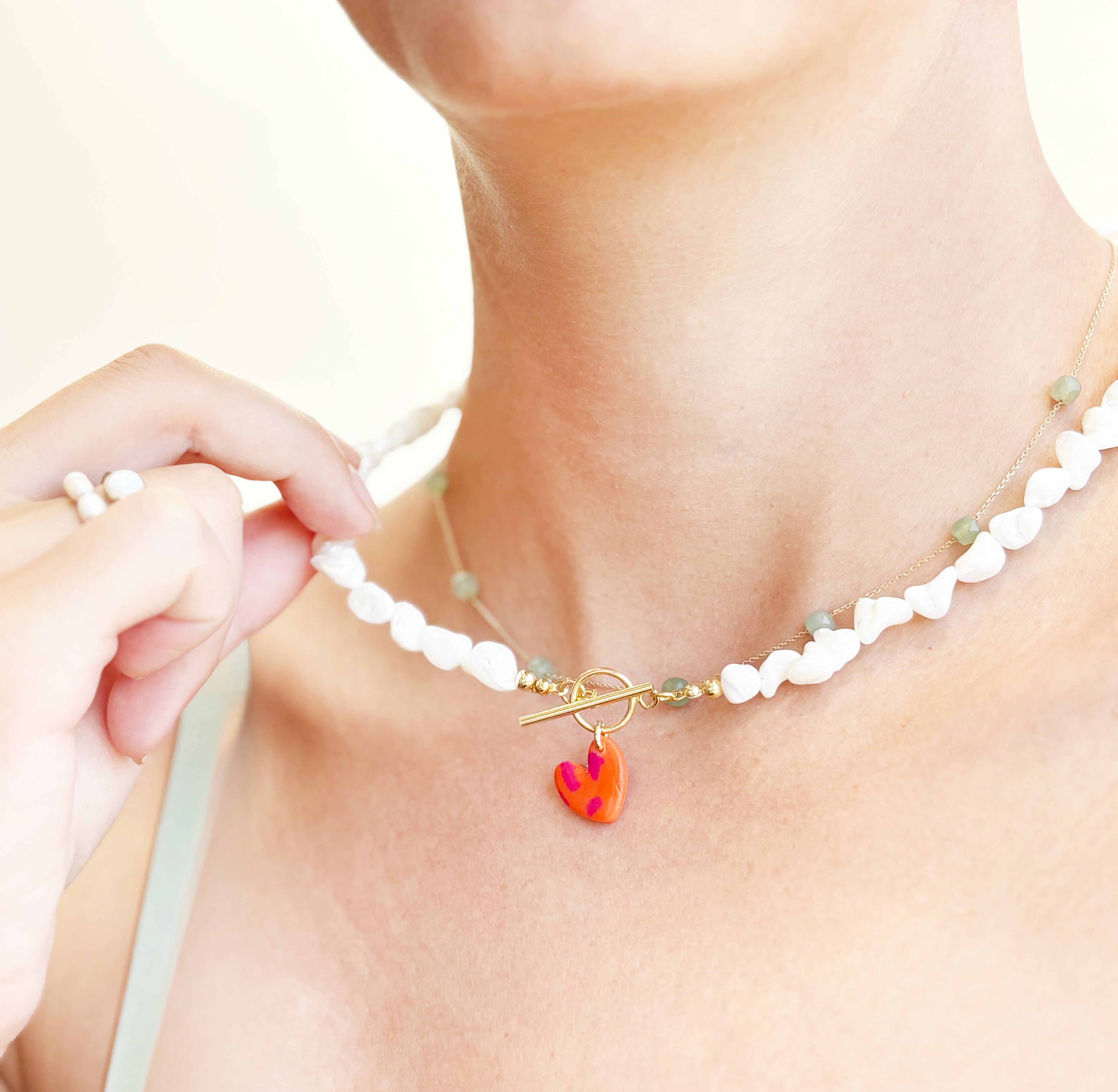 Naszyjnik Orange Bloom