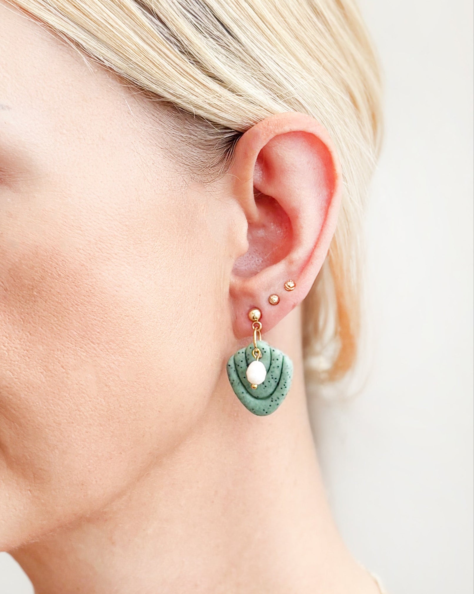 Kolczyki Forest Pearl