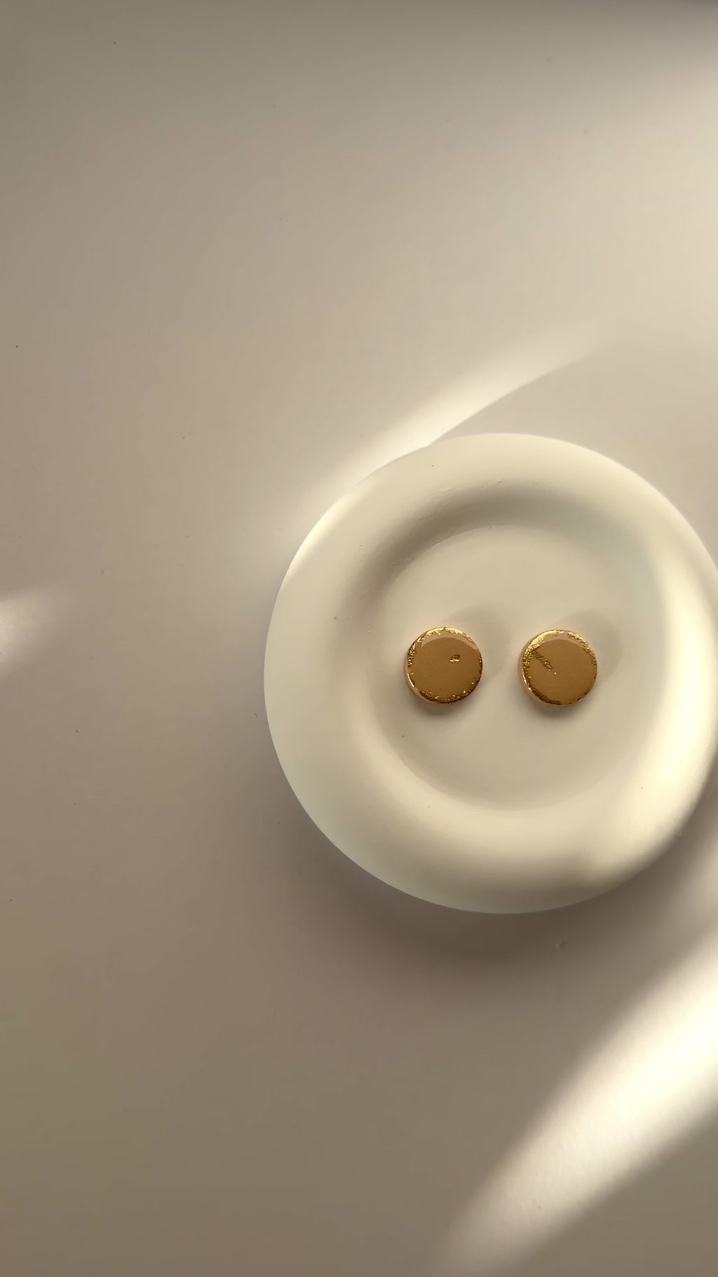 Kolczyki Latte Drops