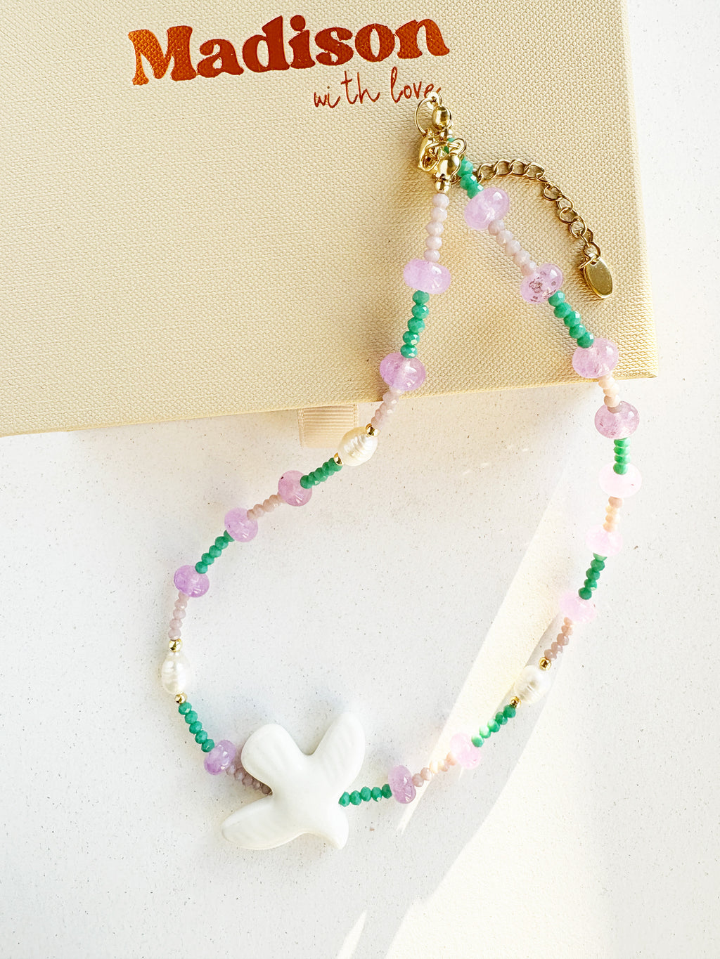 Naszyjnik Bird of Color Violet