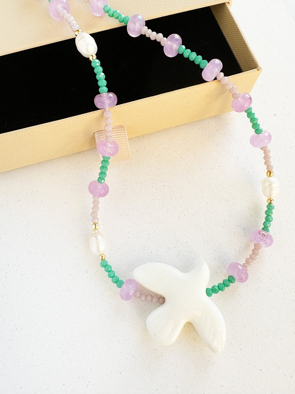 Naszyjnik Bird of Color Violet