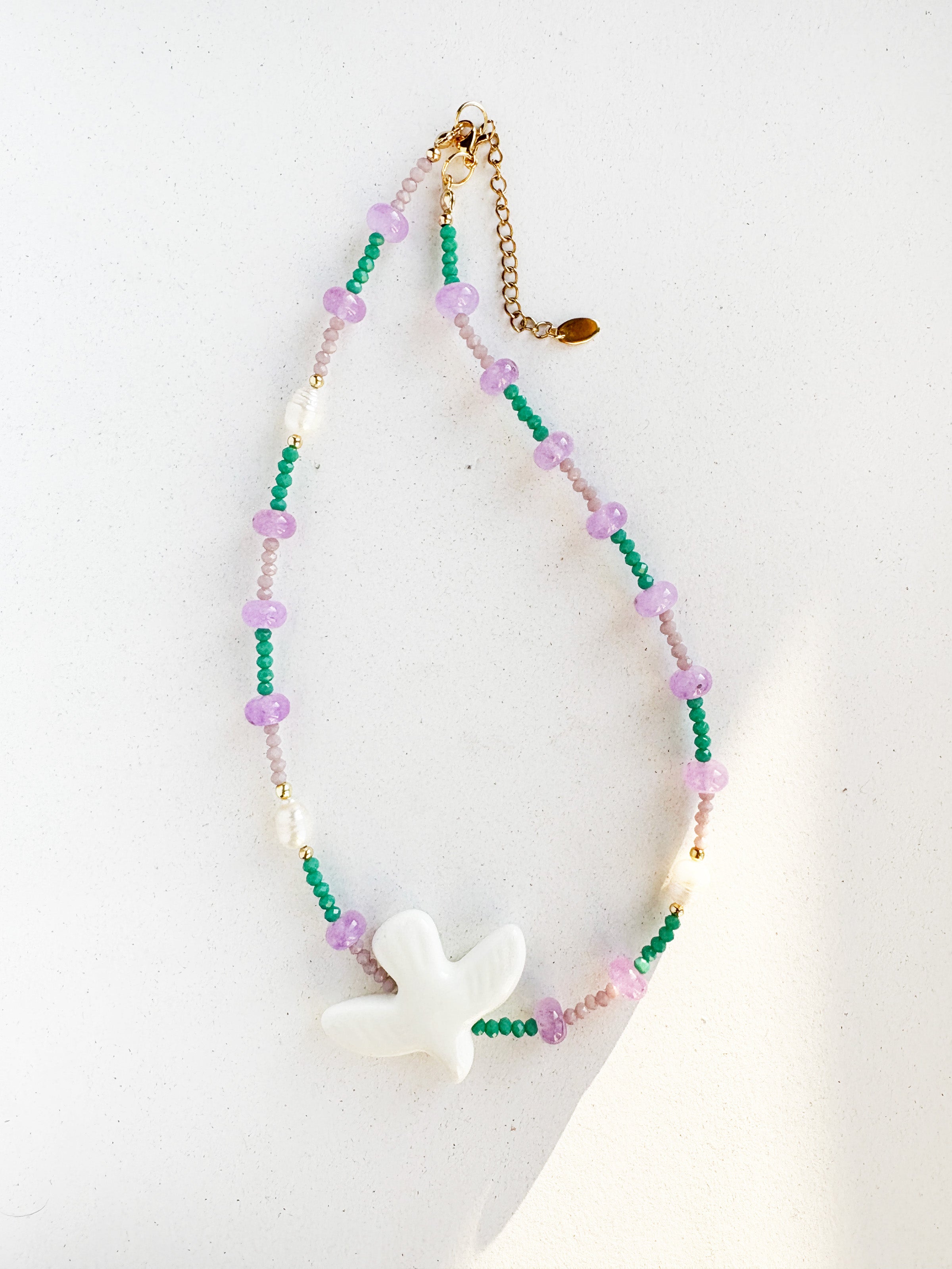 Naszyjnik Bird of Color Violet