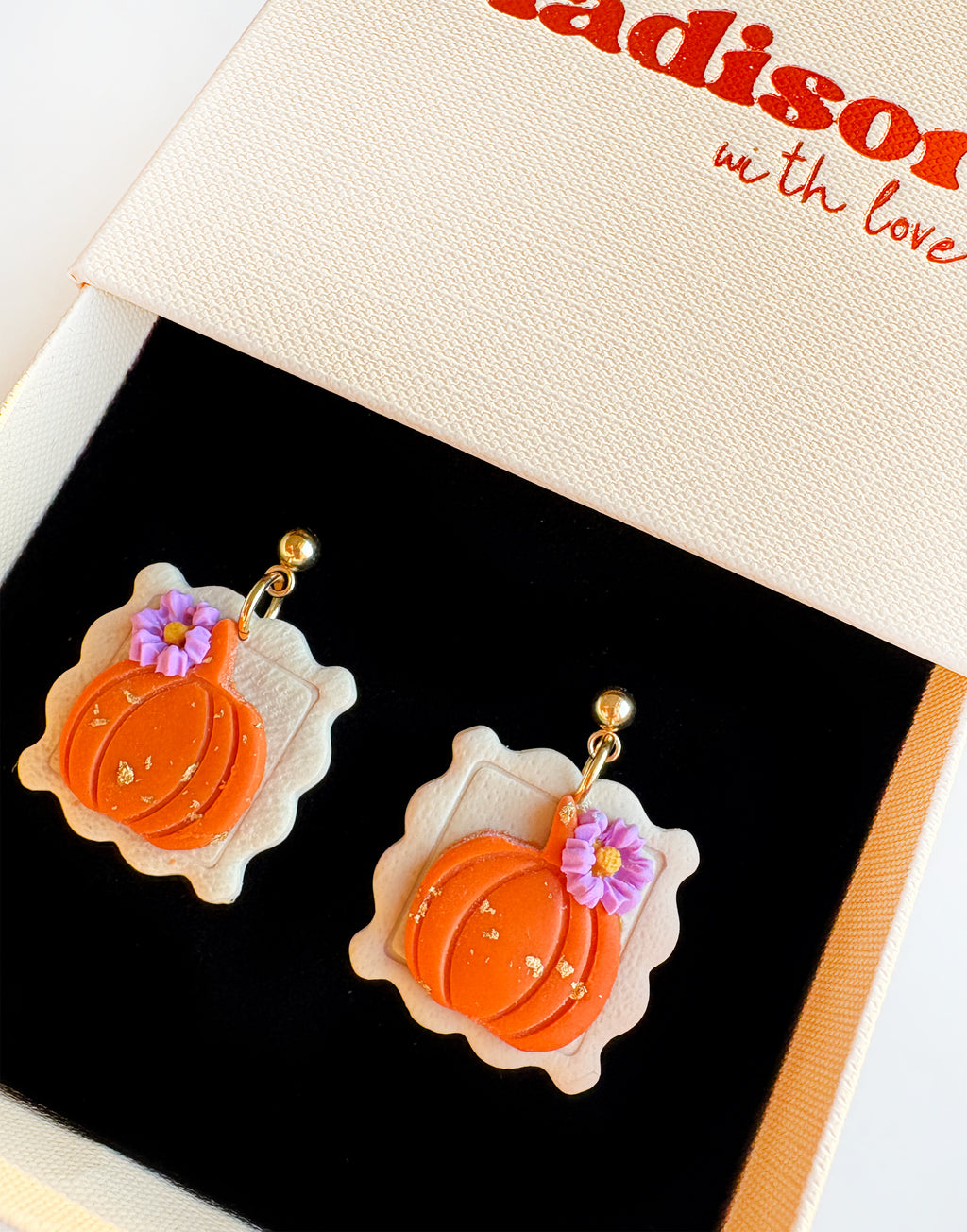 Kolczyki Golden Pumpkin