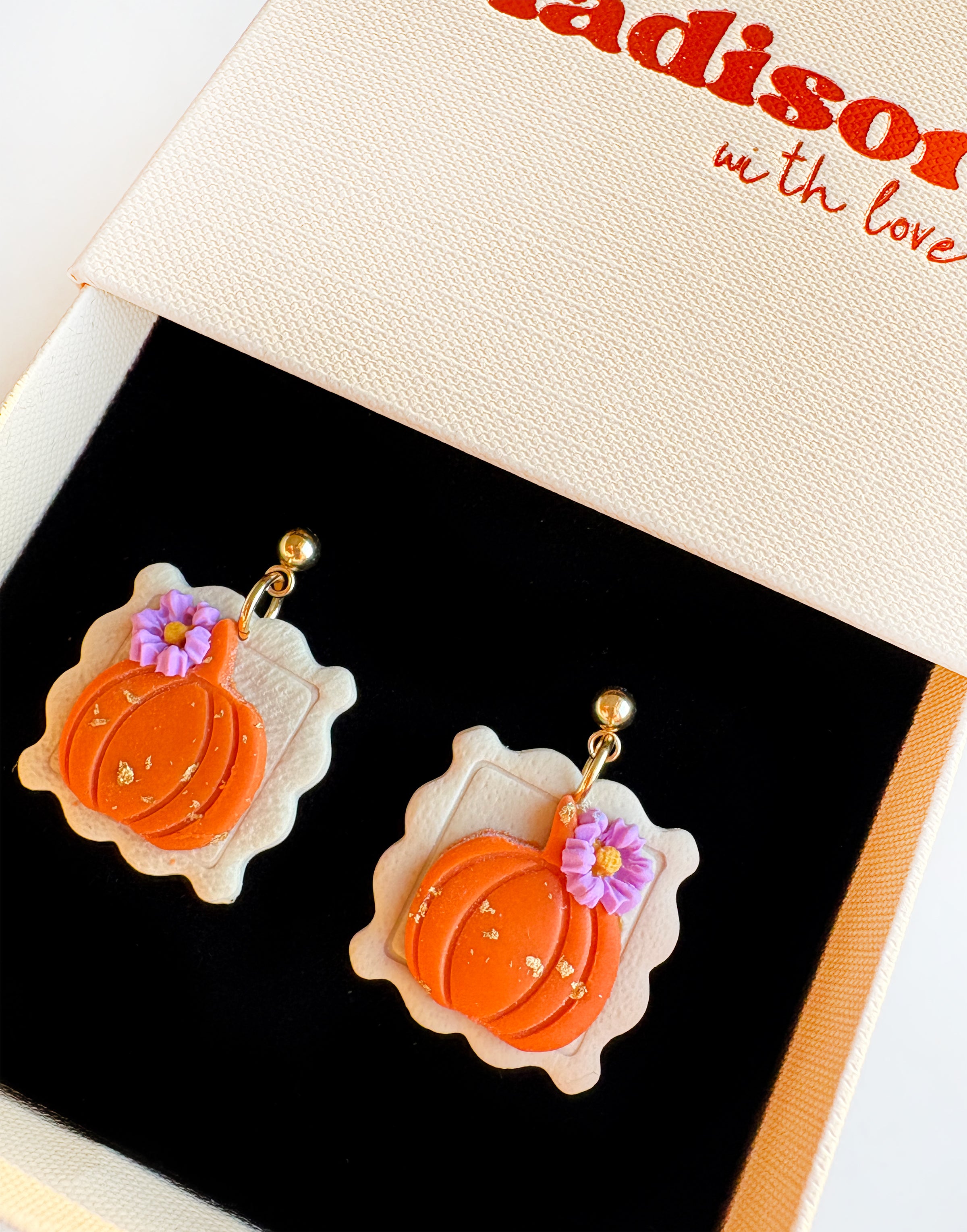 Kolczyki Golden Pumpkin