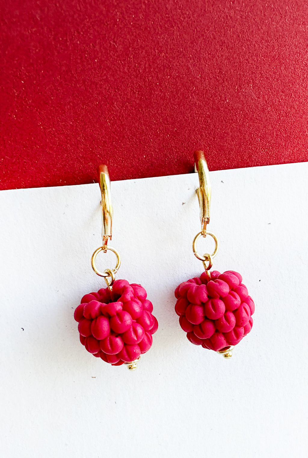 Kolczyki Raspberry Kiss