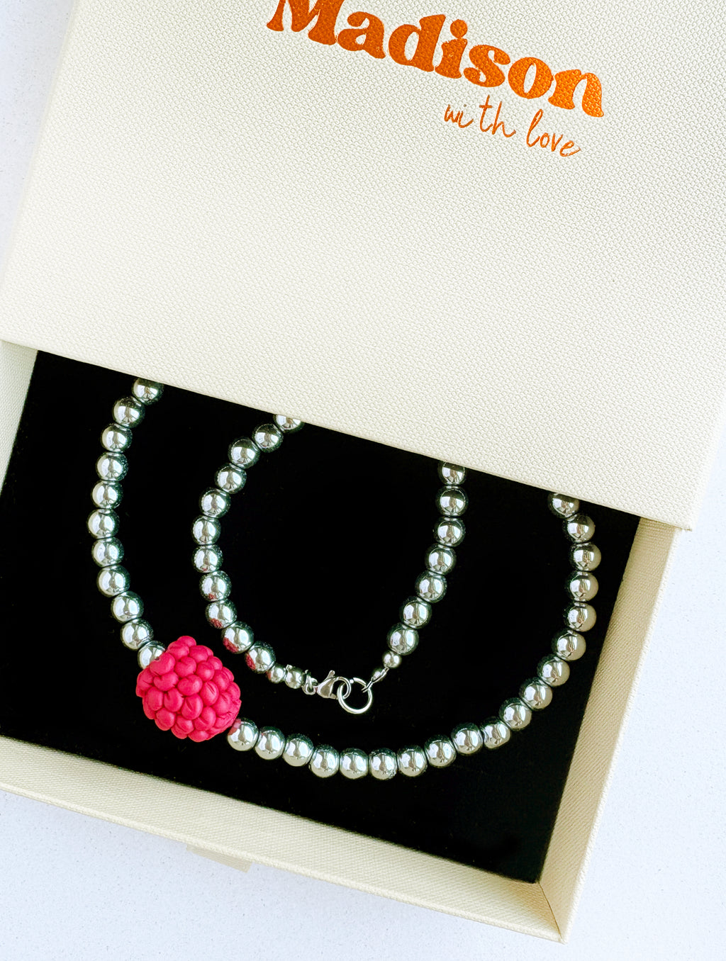 Naszyjnik Magnetic Raspberry