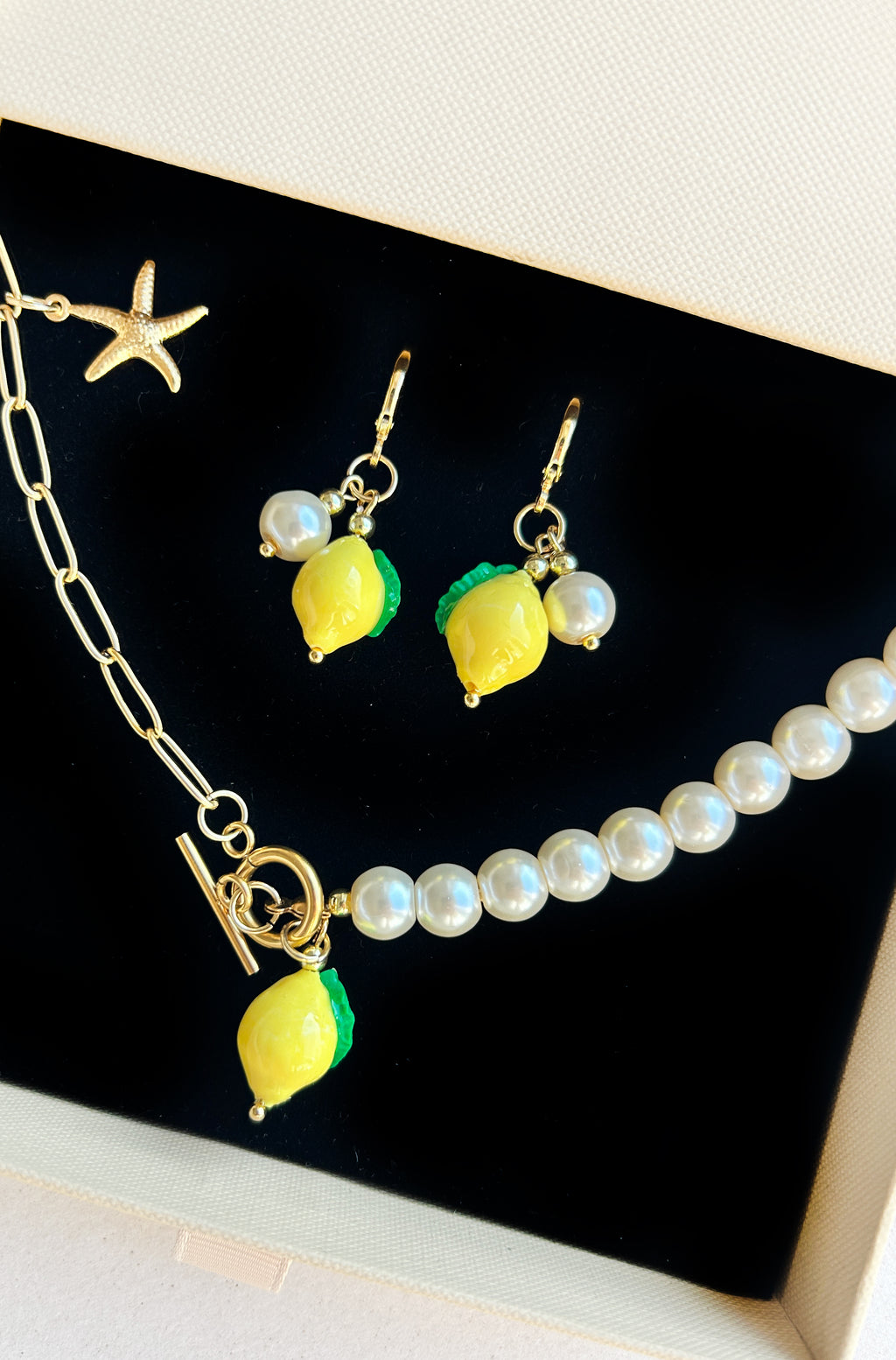 Naszyjnik Lemon Pearl