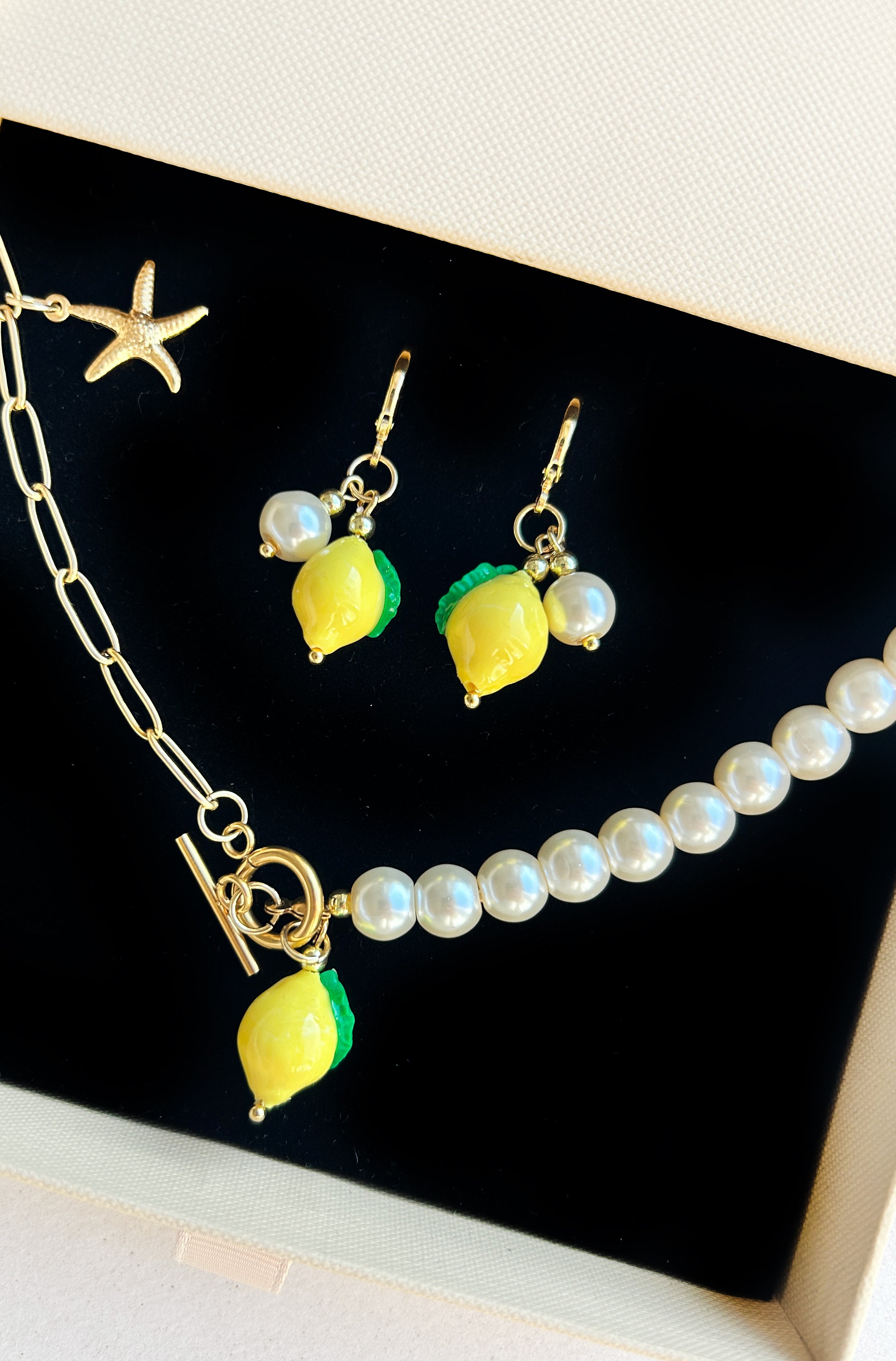 Naszyjnik Lemon Pearl