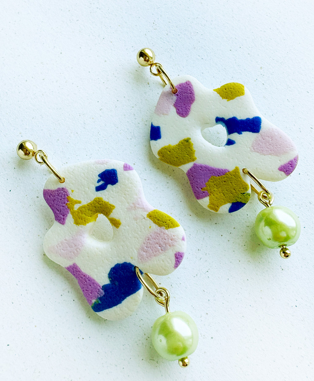 Kolczyki Green Splash