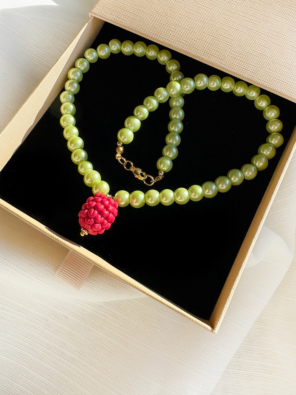 Naszyjnik Raspberry Kiss